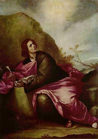 unknow artist Der Evangelist Johannes auf Patmos oil painting picture